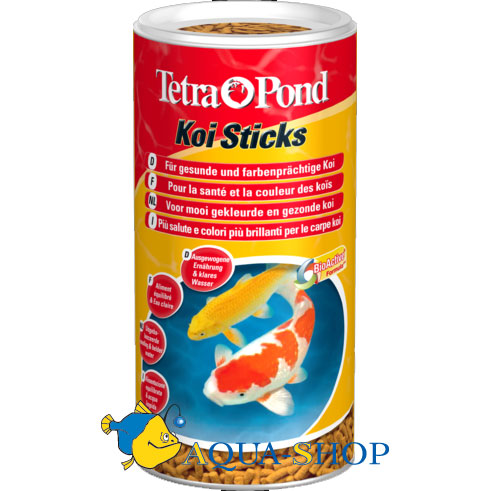 Корм для прудовых рыб Tetra Pond Koi Sticks, гранулы 4 л