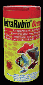 Корм для рыб для окраса TetraRubin Granulat, гранулы 250 мл