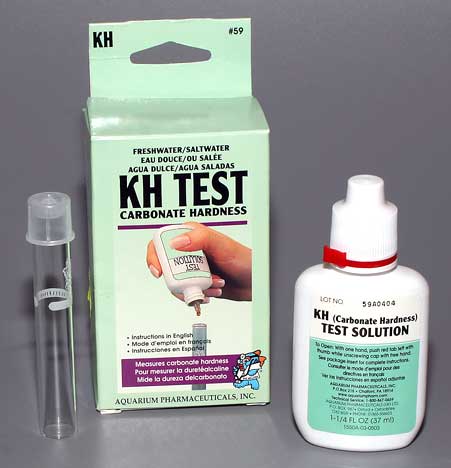 Тест на карбонатную жесткость (kH) AQUARIUM PHARMACEUTICALS KH Test