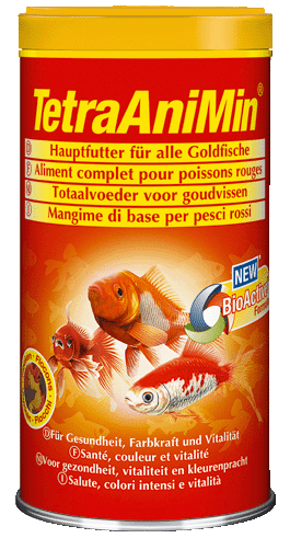 Корм для рыб TetraAniMin Goldfish Food, хлопья 100 мл