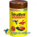 Корм для рыб TetraMenu, мелкие хлопья 4 вида 250 мл
