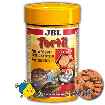 Корм для черепах JBL Tortil, таблетки 100 мл