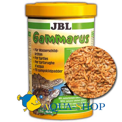 Корм для черепах JBL Gamarus, 1 л