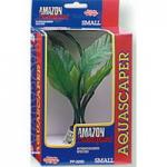Амазонка малая (Amazon Sword Plant). Растение пластиковое Hagen, зеленое