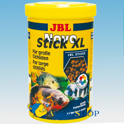Корм для крупных плотоядных рыб JBL NovoSticks XL, 1000 мл