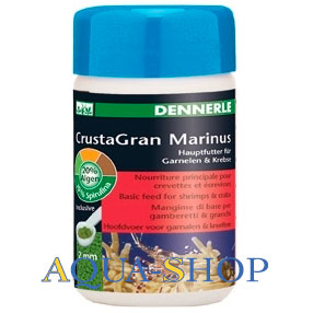 Основной корм для морских креветок и раков Dennerle Nano Marinus Crusta Gran, 100 мл