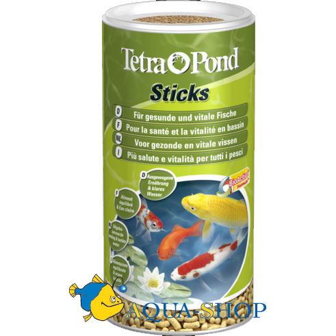 Корм основной для прудовых рыб TetraPond Sticks, гранулы (мешок) 25 л