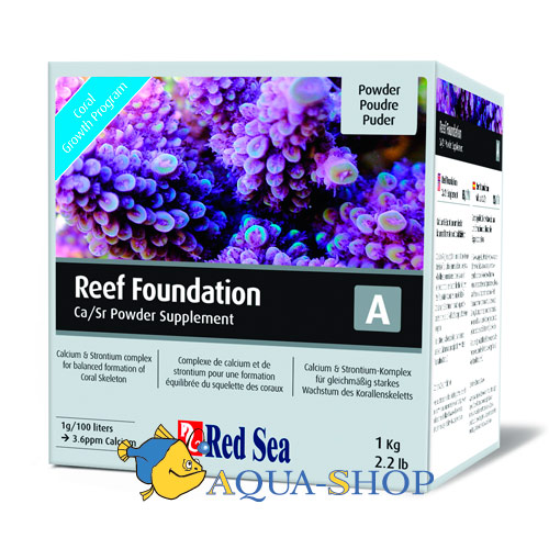 Добавка для роста кораллов  Red Sea Reef Foundation A (Ca/Sr), 500 мл