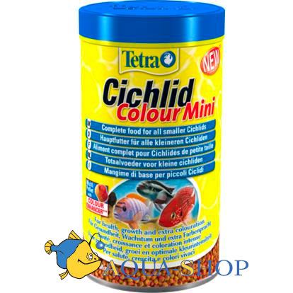 Корм для рыб Tetra Cichlid Colour mini, 500 мл