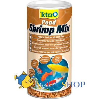 Корм для прудовых рыб Tetra Pond Shrimp Mix, 1 л