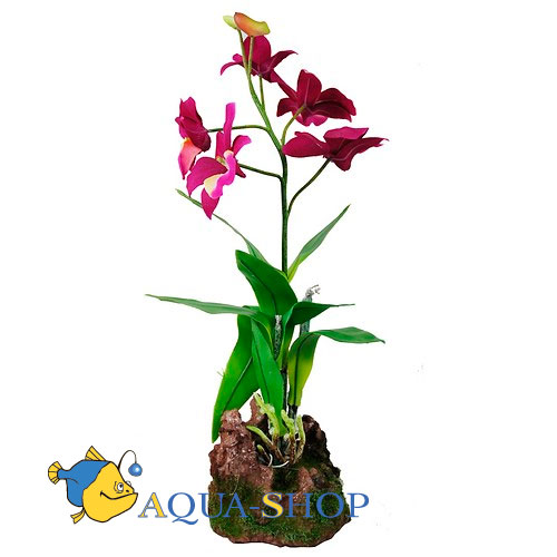 Орхидея пурпурная. Растение для террариумов Lucky Reptile, 35 см