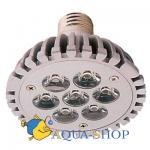 Лампа Aqua Medic LED Aquasunspot 7, 16000K, цоколь E27, 7 Вт
