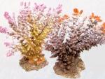 Коралл пластиковый REPLICA LIVE CORAL, L200 x W110 x H190 мм, желто-розовый