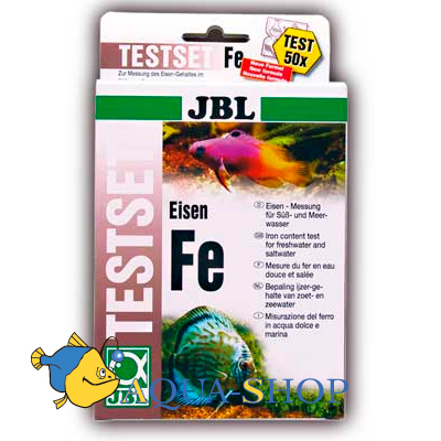 Тест для определения содержания железа JBL Fe EisenTestSet на 80 изм., для пресной и морской воды