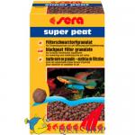 Торф Sera Super Peat, черный в гранулах, 500 г
