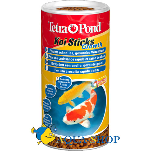 Корм для прудовых рыб TetraPond Koi Sticks Growth, гранулы, 1 л