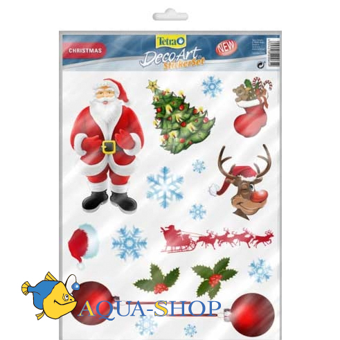  Tetra DecoArt StickerSet Christmas