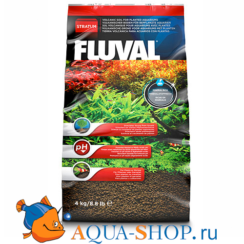 Грунт Fluval для креветок и растений 4кг