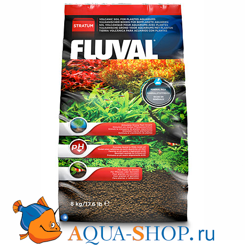Грунт Fluval для креветок и растений 8кг