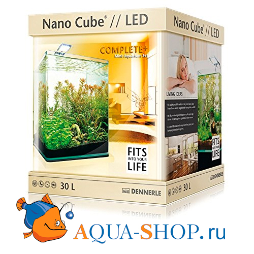 Аквариум Dennerle Nano Cube Complete Plus Nano Power LED, 30л
