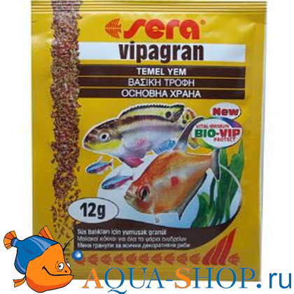 Корм Sera для рыб VIPAGRAN 12г
