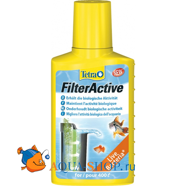 Культура бактериальная для запуска фильтра Tetra FilterActive, 100мл