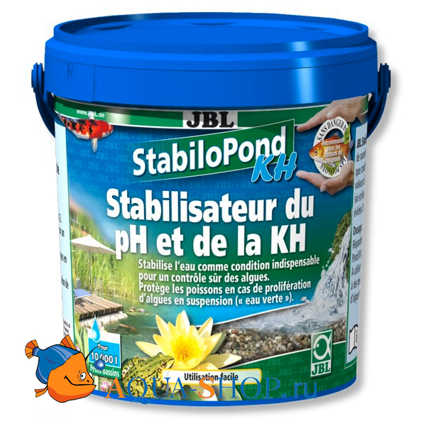 Средство для прудов JBL StabiloPond KH -  для стабилизации значения Ph в садовых прудах, 1 кг на 10000 л