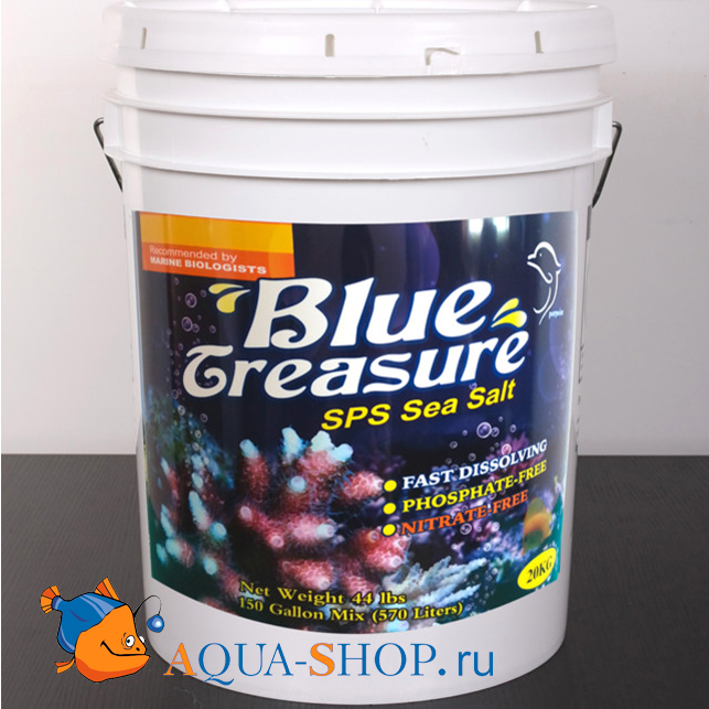 Соль BLUE TREASURE SPS Sea Salt 20кг ведро