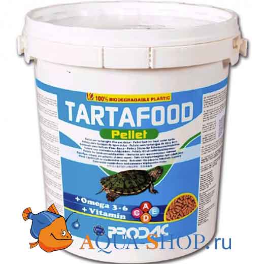 Корм для пресноводных черепах Prodac Tartafood Pellet, 4000 мл  в палочках