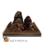Камень натуральный UDECO "Лава коричневая", кг