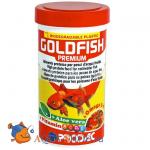 Корм для рыб Prodac Goldfish Premium 1200 мл 200 г для для золотых рыб в хлопьях
