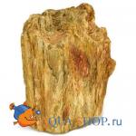 Камень натуральный UDECO "Окаменелое дерево красно-коричневое",XL за шт