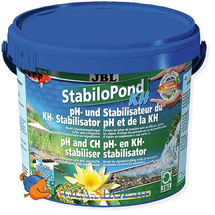 Средство для прудов JBL StabiloPond KH -  для стабилизации значения Ph в садовых прудах, 10 кг на 100000 л