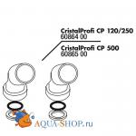 Патрубки для присоединения кранов JBL для фильтров CristalProfi 120/250, 2 шт