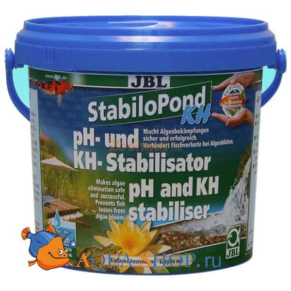 Средство для прудов JBL StabiloPond KH -  для стабилизации значения Ph в садовых прудах, 2,5 кг на 25000 л