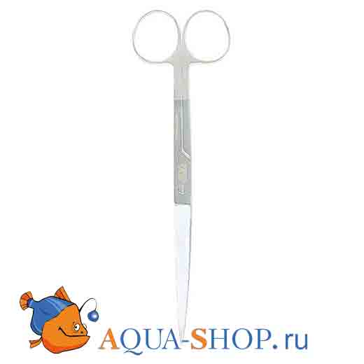 Ножницы для стрижки растений у поверхности воды ADA Pro-Scissors Short Straight Type 2014 c прямыми режущими кромками, длина 170 мм