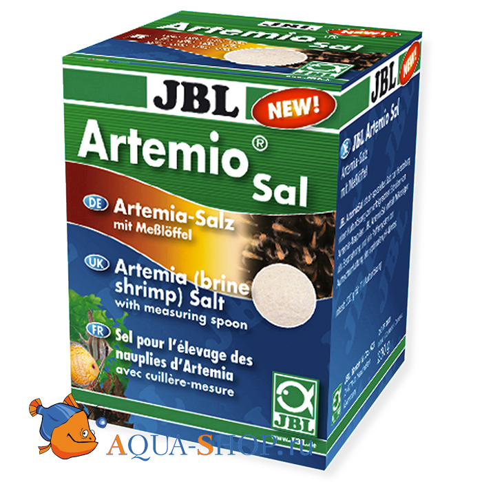 JBL ArtemioSal - специальная соль с добавлением микроводорослей для культивирования артемий