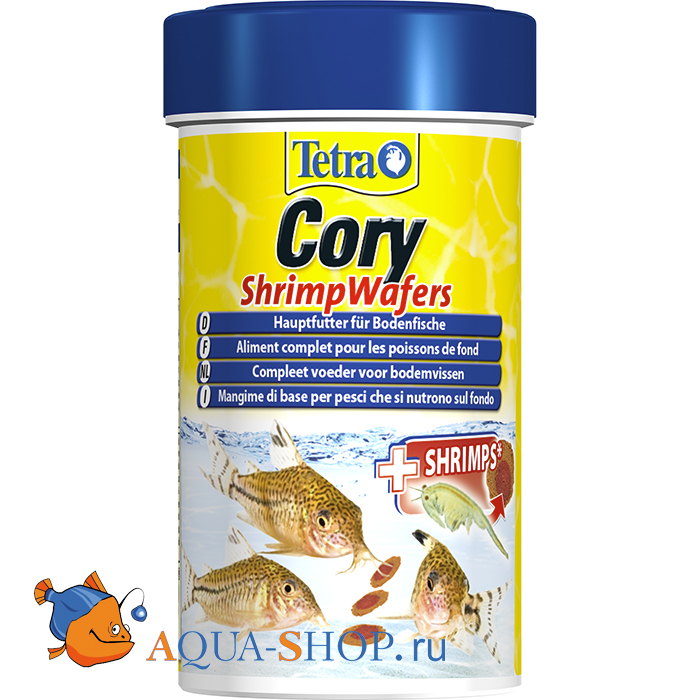 Корм для рыб Tetra Cory Shrimp Wafers 100мл