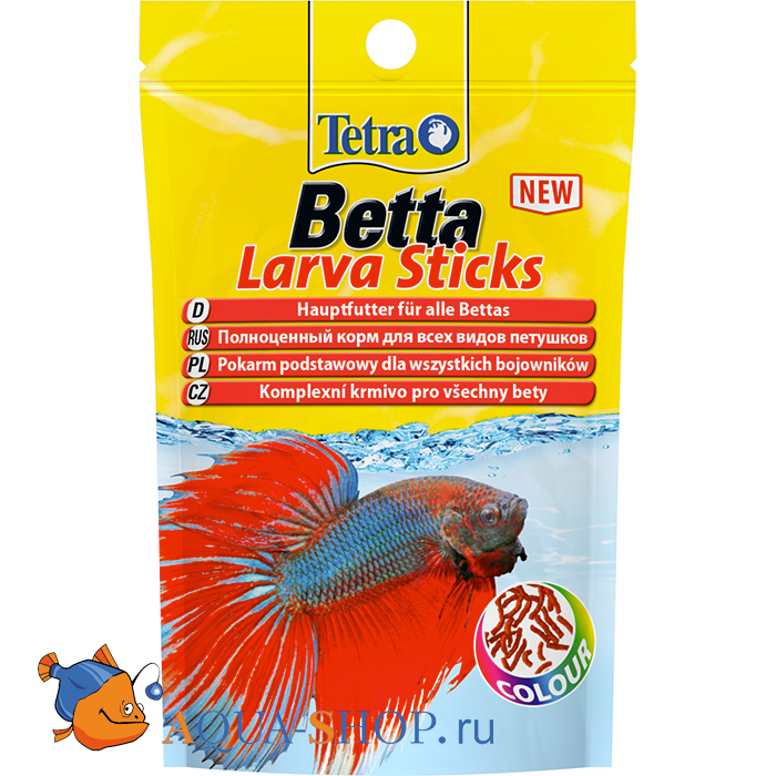 Корм для рыб Tetra Betta LarvaSticks 5г