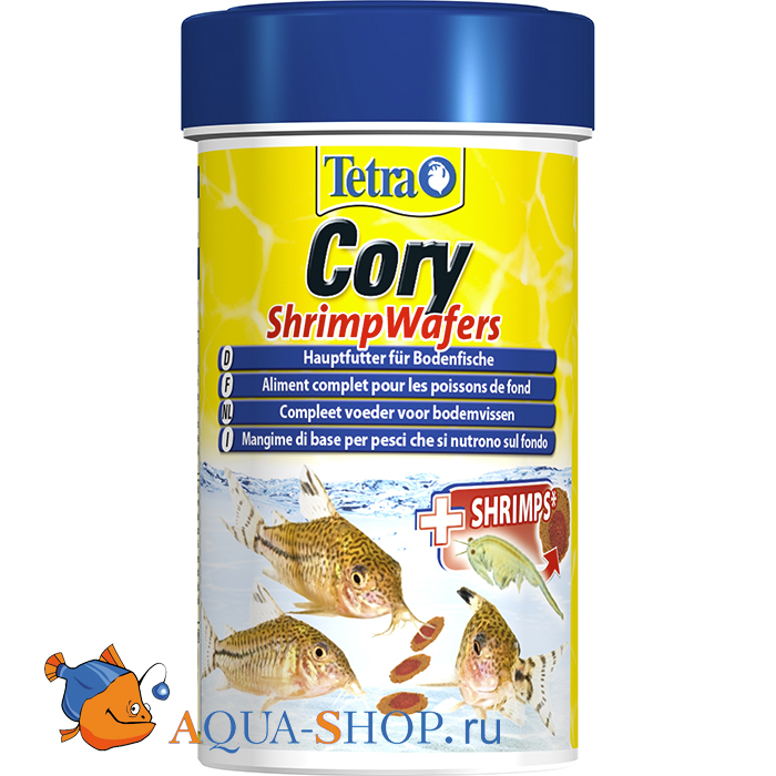 Корм для рыб Tetra Cory Shrimp Wafers 250мл