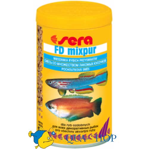Корм Sera для рыб FD MIXPUR 100мл