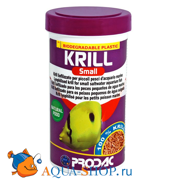 Корм для рыб Prodac Krill Small 100 мл