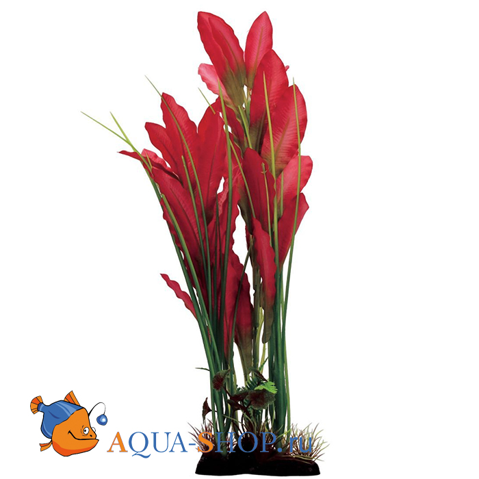 Эхинодорус красный. Растение из шелка ArtUniq, 40 см