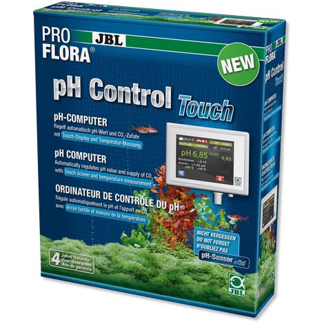 ph-контроллер JBL ProFlora pH Control Touch  с сенсорным экраном для автоматической регулировки подачи CO2