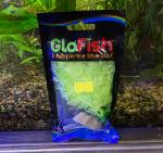 Растение  пластиковое GLOFISH желтое флуоресцентное 13 см