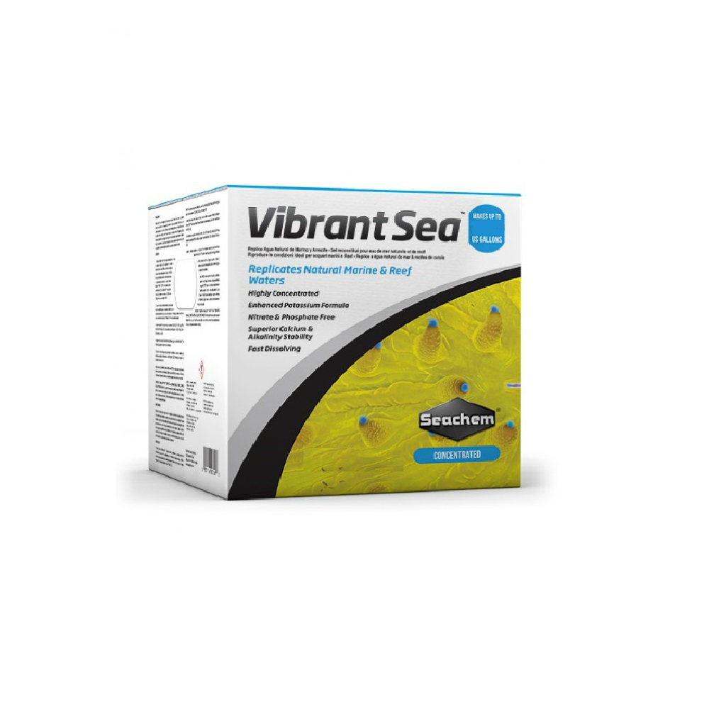Соль морская Seachem Vibrant Sea (на 833 л) 23 кг