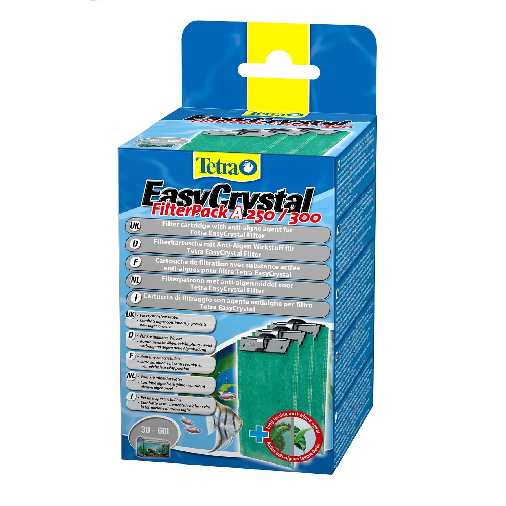 Картридж для фильтра TETRA EasyCrystal 250/300 от водорослей на 30-60л (2таб)