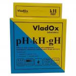 VladOx профессиональный набор из 3-ти тестов (pH+gH+KH)