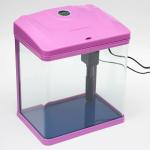 Аквариум Barbus  (LED + top Filtr) фиолетовый 9л