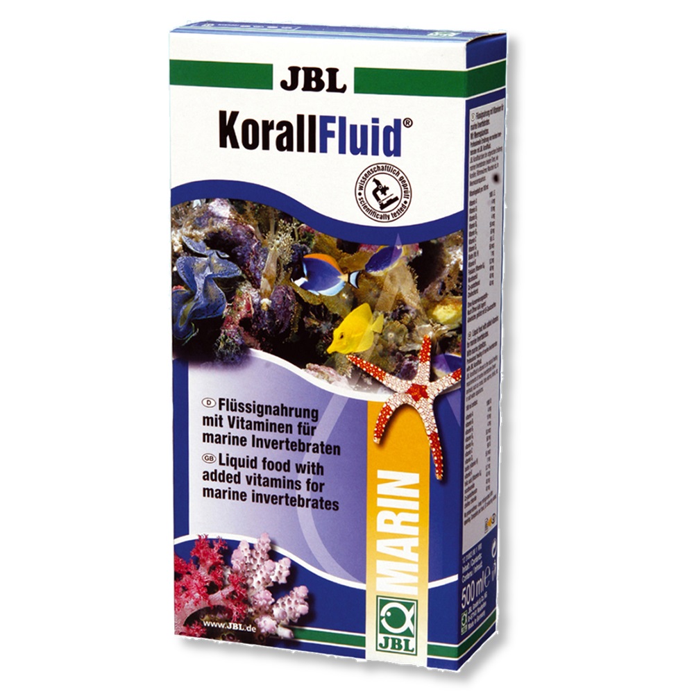 Корм для рыб JBL KorallFluid для беспозвоночных и мальков жидкий планктон 100 мл (годен 08.2022)